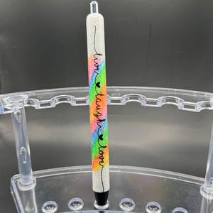 Unicorn Burst Glitter Pen | Gel Pen | Refillable Pen