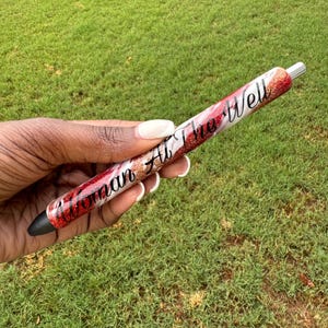 Milky Way Swirl Pen Glitter Pen | Gel Pen | Refillable Pen