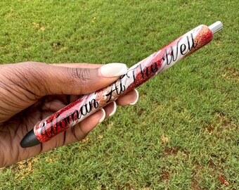 Milky Way Glitter Gel Pen: Refillable Inkjoy Pen