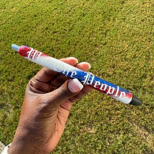 We The People Glitter Pen | Gel Pen | Refillable Pen