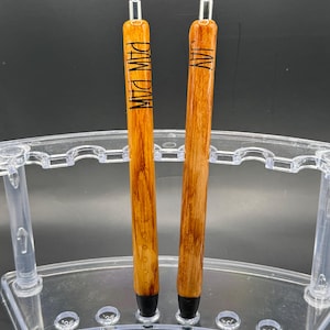Wood Grain Pen | Gel Pen | Refillable Pen | Gift For Him | Fathers Day Gift | Personalized Gift