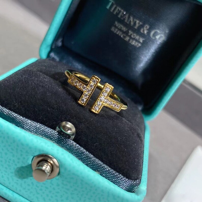 Tiffany&co Ringwedding Anniversary Ring Birthday Gift Etsy
