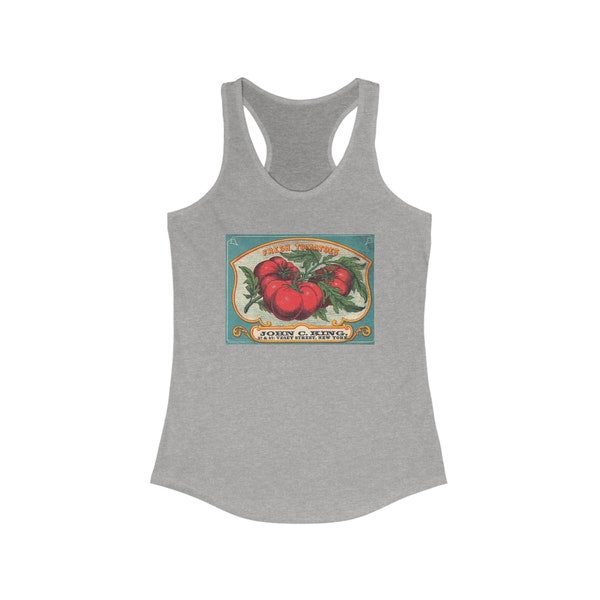 Cute Fresh Tomato Tank Top Women's Ideal Racerback Tank