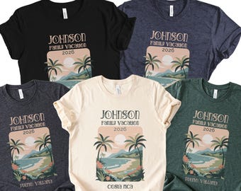 Personalized Family Vacation Shirts, Matching Group Shirts, Custom Family Matching, Beach Vacation, Friends Vacation, Family Travel Shirt