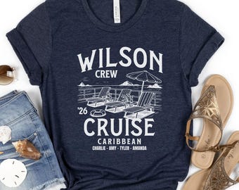 Custom Group Cruise Shirts, Cruise Crew T Shirts, Custom Family Cruise Tees, Matching Cruise Tshirts, Family Vacation Shirts Birthday Cruise