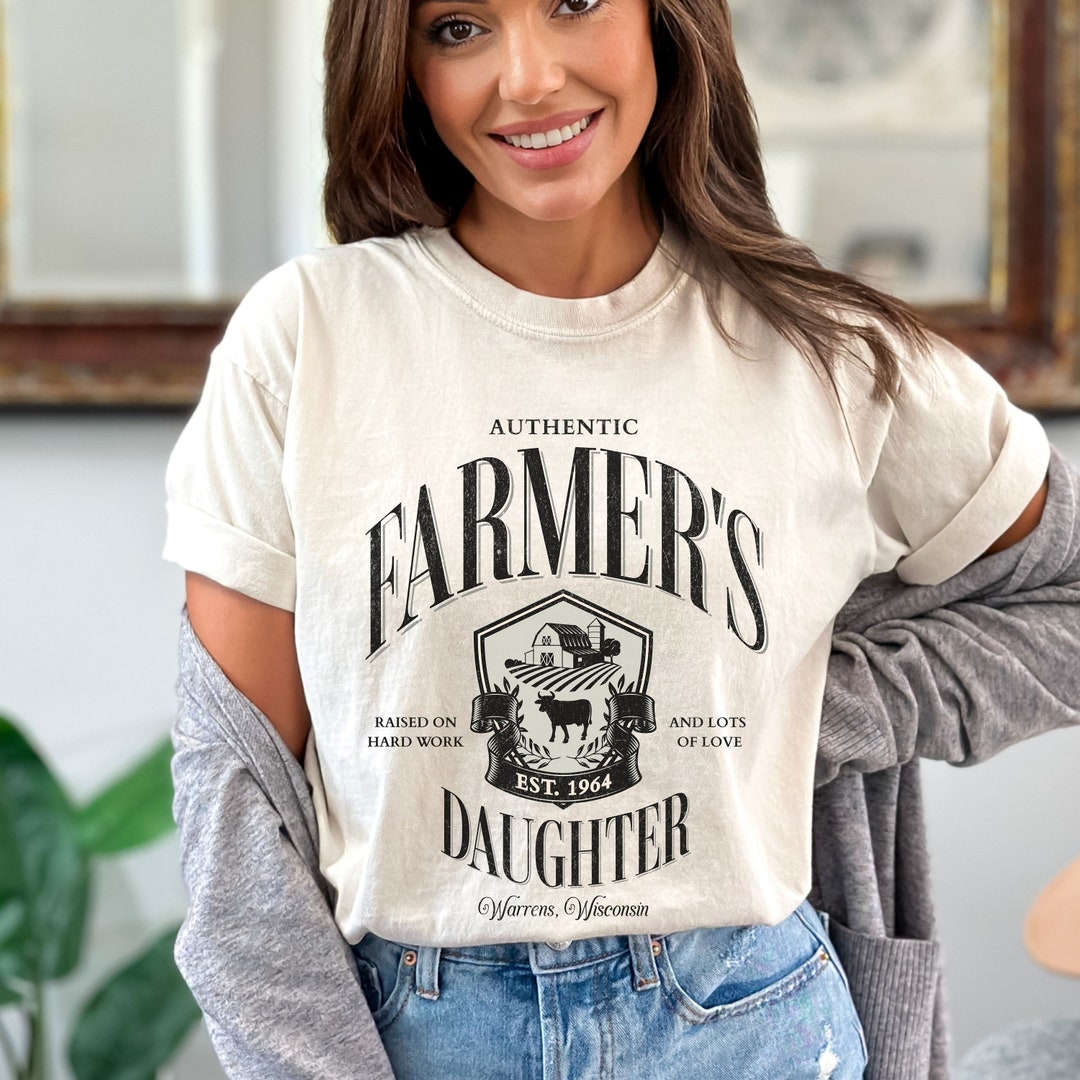 Nyla | Women's Cute Farmland Art Print Shirt main image 0