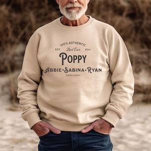 限定品　最安値POPPY EMBROIDERED SWEATSHIRT 限定品最安値POPPY EMBROIDERED SWEATSHIRT