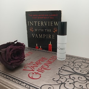 Louis de Pointe du Lac - Interview with the Vampire inspired personal fragrance oil, 10 ml amber roller ball