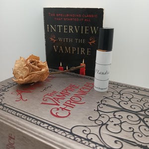 Claudia - Interview with the Vampire inspired personal fragrance oil, 10 ml amber roller ball