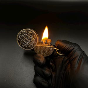 Coin Lighter Vintage Style
