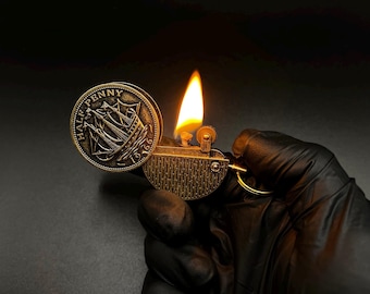 Coin Lighter Vintage Style