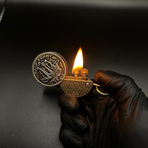 Coin Lighter Vintage Style