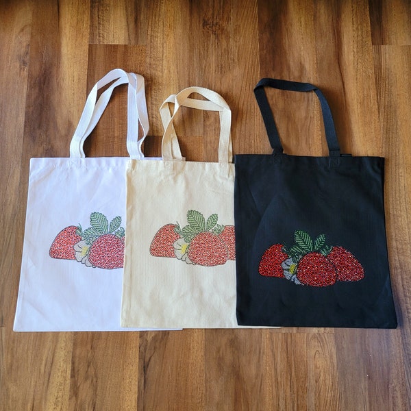 Rhinestone Tote Bags Etsy