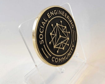 Social Engineering DEF CON 30 Challenge Coin