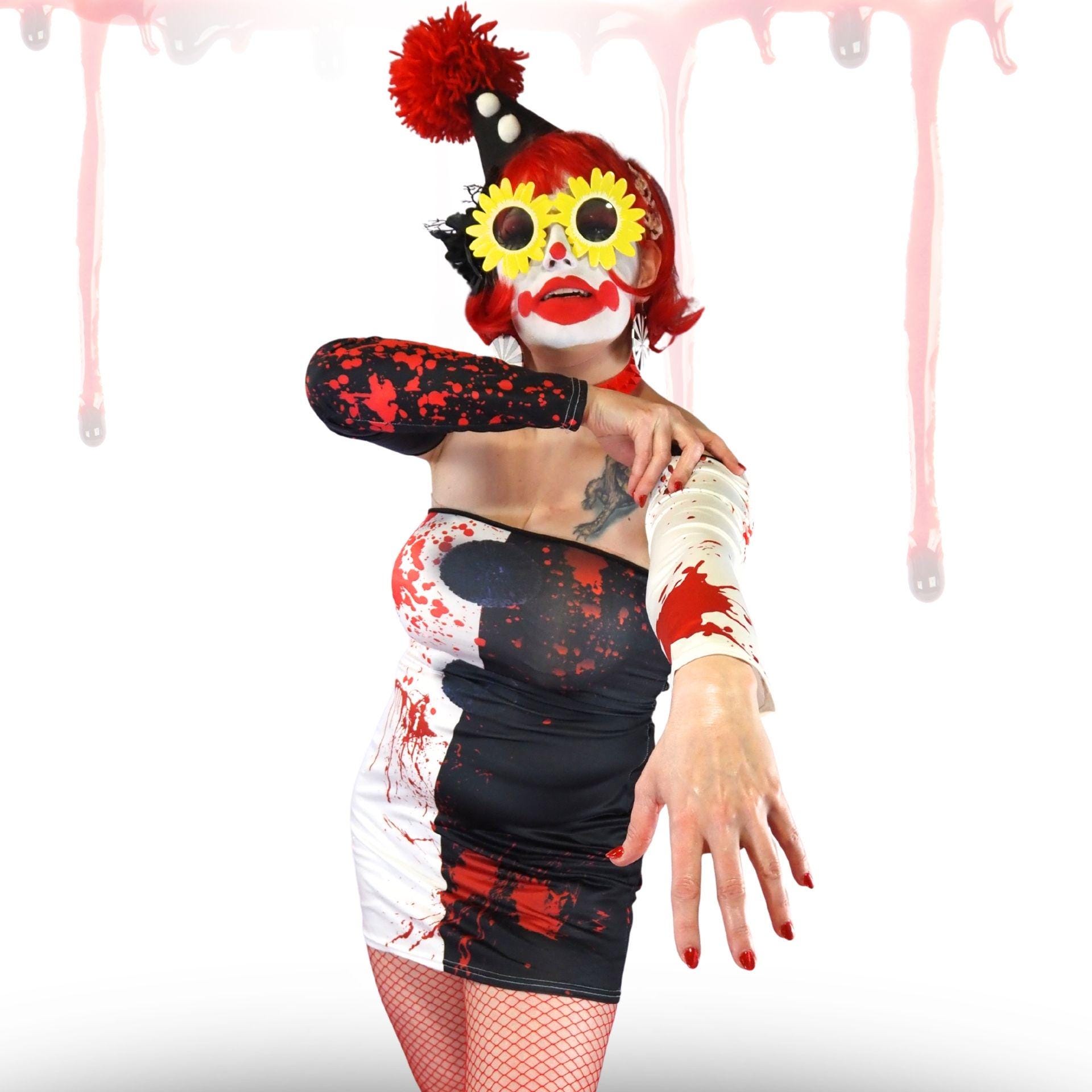 Sexy Clown Costume - Etsy