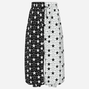 Baggy Pantaloons Star-Crossed Chaos Jester Clown Pants
