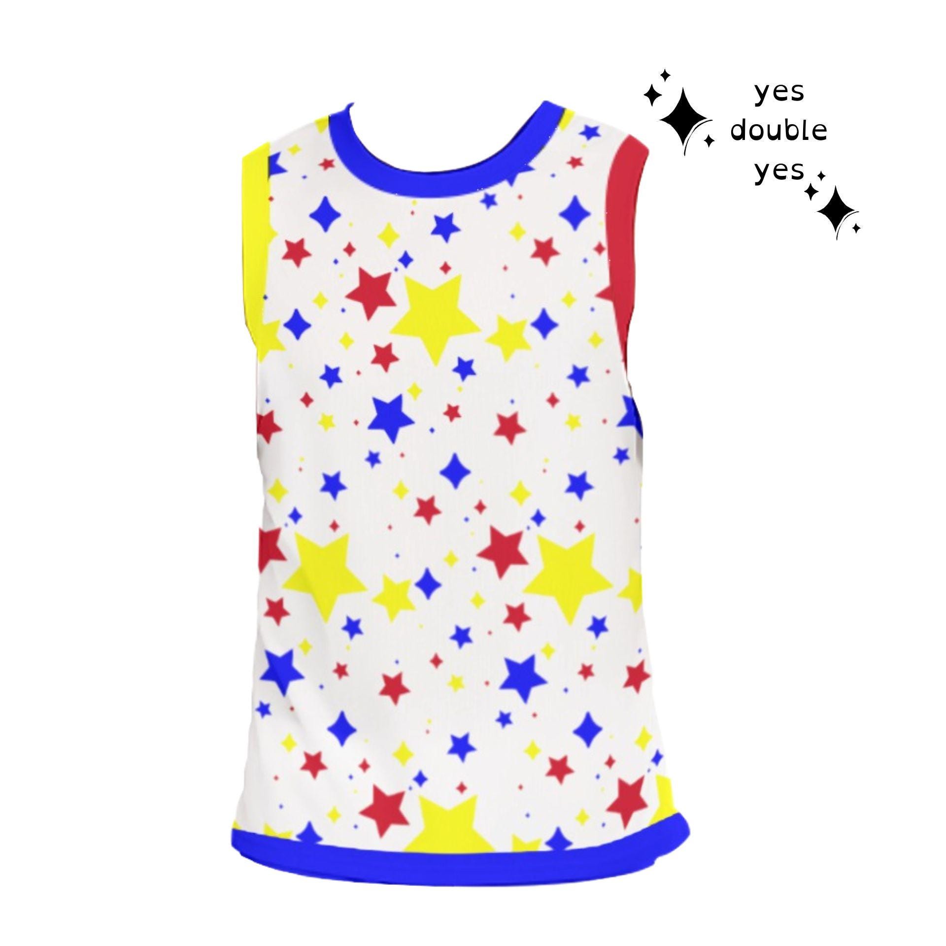 Clown Star Sporty Tank, Mens Clowncore Clothing