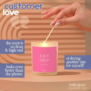 Personalized Maid of Honor Proposal Candle Smells Like You’re a Maid of Honor Scented Candle from Bride Wedding Proposal Candle immagine 5