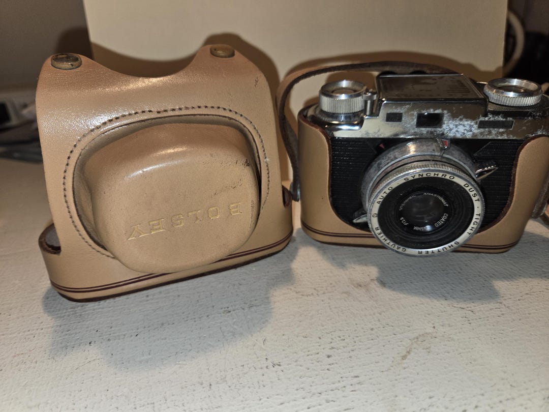 Vintage Bolsey Set O Matic Camera W/gauthier Auto Synchro Shutter and ...