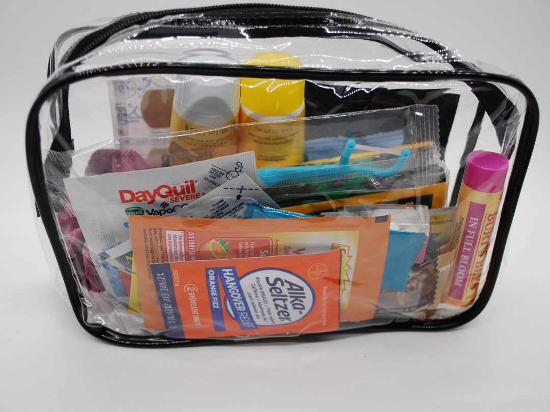 Womens Travel Kit Items for Purse, Car or Nightout Emergency Items in