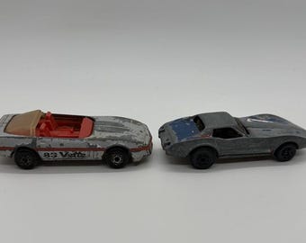 Vintage Hot Wheels Corvette & Matchbox ’83 Corvette Convertible Diecast Lot 2