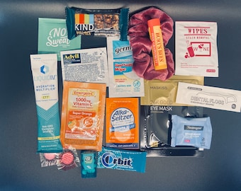 Kit para mujer por si acaso Hang Over 16 artículos para bolso Artículos de emergencia