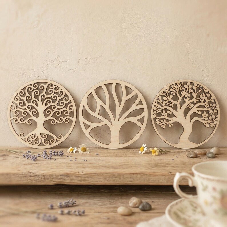 Tree of Life SVG DXF PNG, Laser Cut File Glowforge Cricut (digital ...