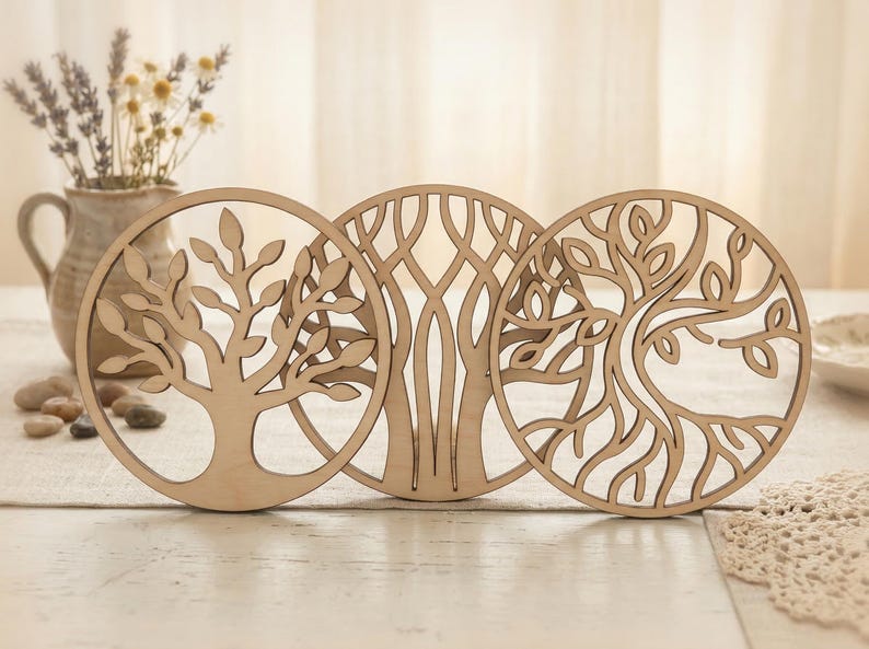 Tree of Life SVG DXF PNG, Laser Cut File Glowforge Cricut (digital ...