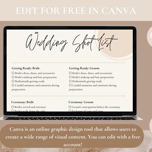 Wedding Photography Shot List,wedding Shot List,wedding Photographer ...