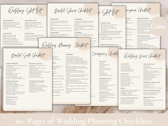 Complete 2024 wedding checklist