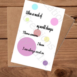 Mother&#39;s day card Digital Download & Printable