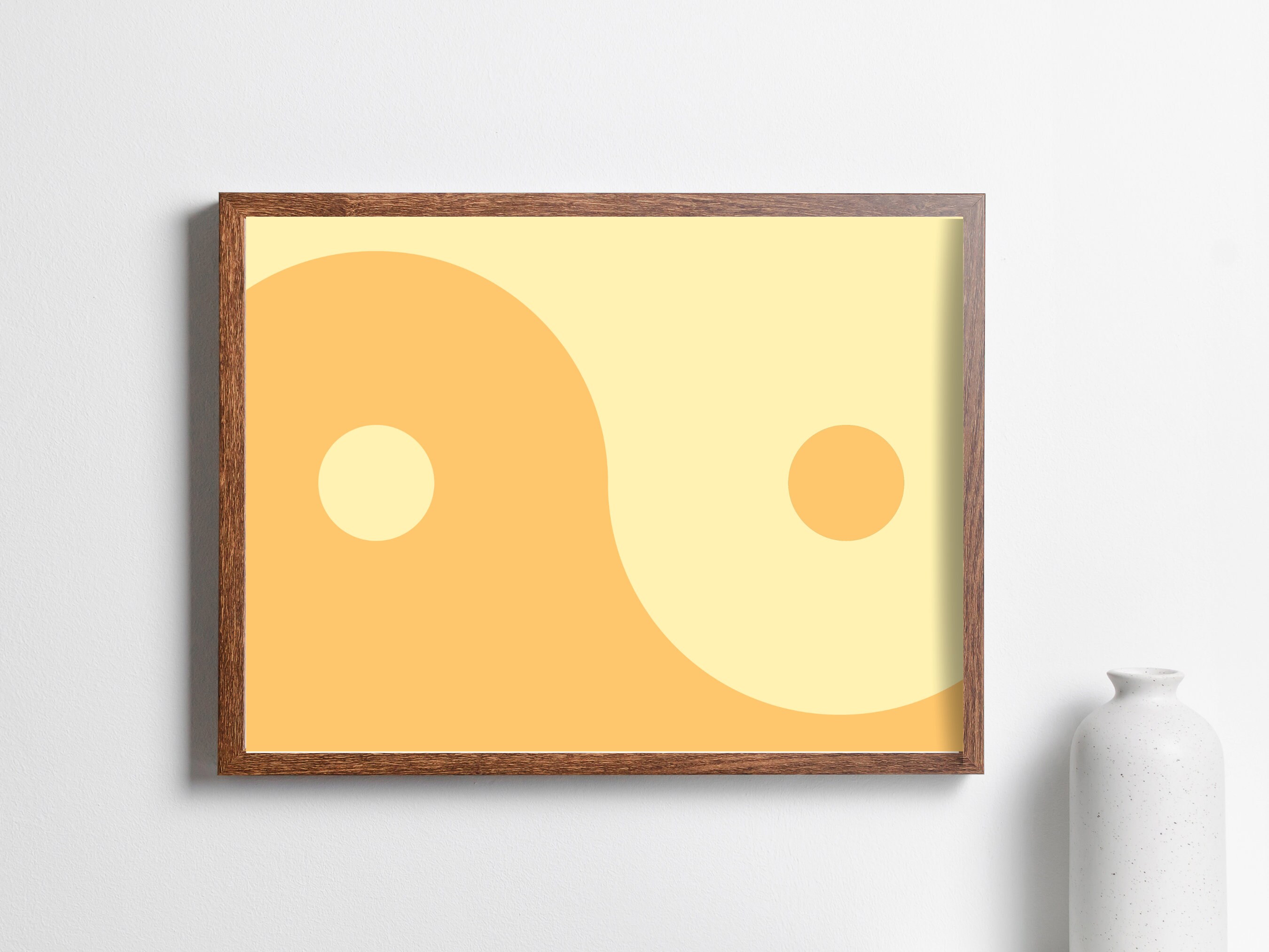 yin yang retro