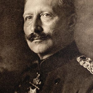 Kaiser Wilhelm of Imperial Germany studio photo card 1914