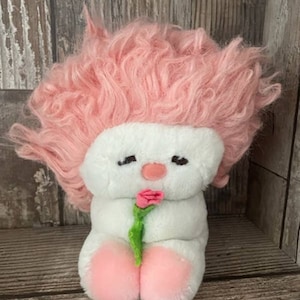 Vintage 1982 Dakin pink Frou Frou plush