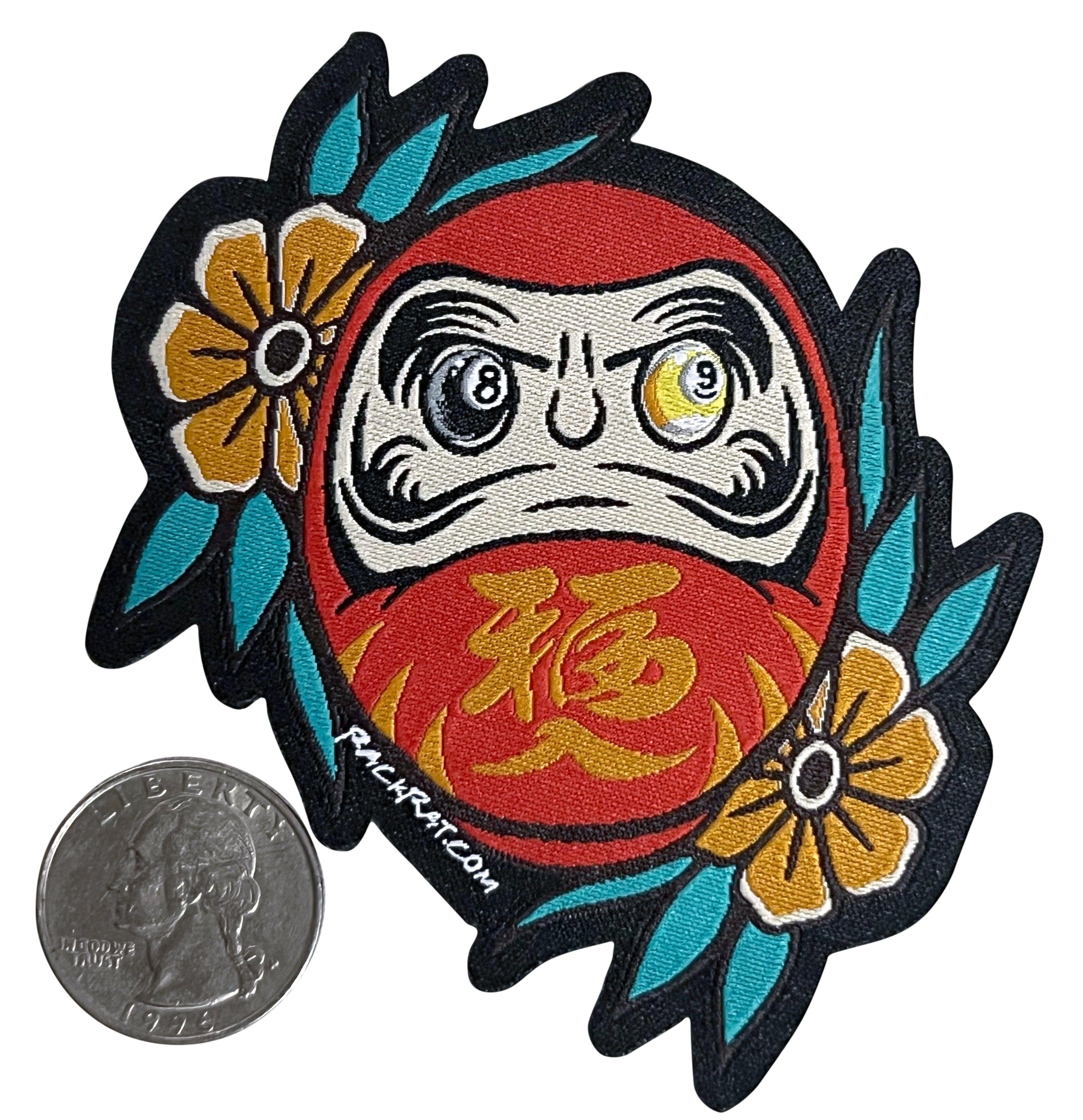 Daruma Velcro Patch - Etsy