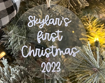 Baby’s First Christmas Ornament