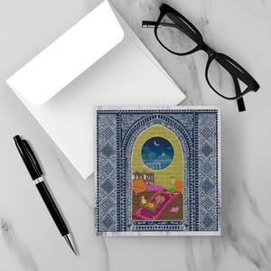 Window Of Peace : Cartes de voeux de l'Aïd pliées