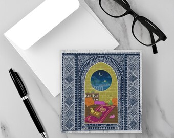 Ventana de la Paz: Tarjetas de felicitación plegadas para el Eid