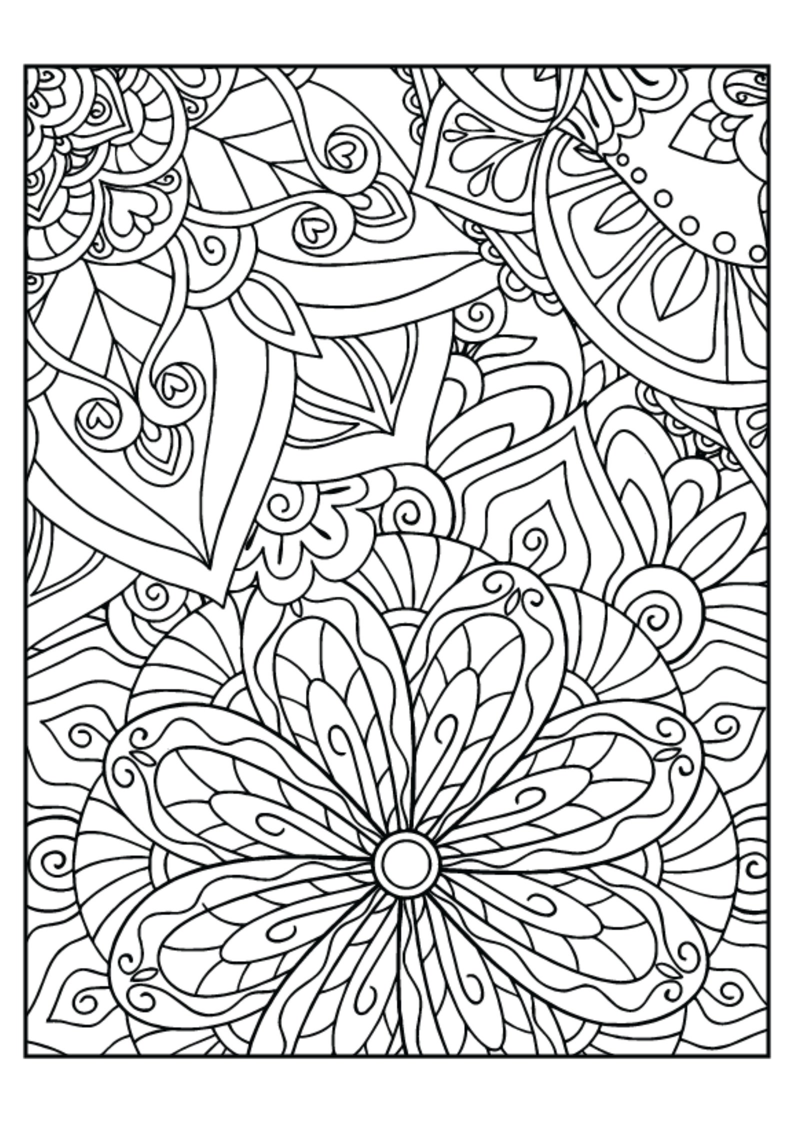 Coloring Pages for Adults, 100 Pages - Etsy
