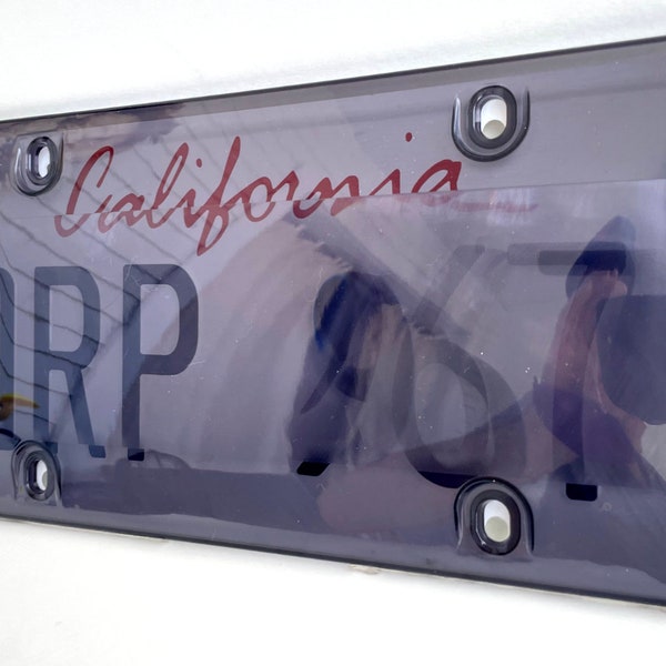 License Plate Cover Camera Etsy