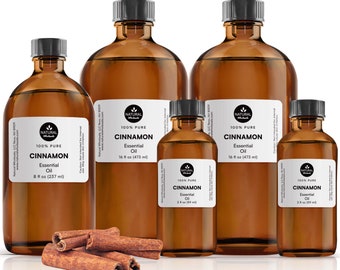 Cinnamon Leaf Essential Oil, 100% Pure Natural, Bulk Wholesale For DIY, Skin, Soapmaking, Candle, Blends, and Diffuser.