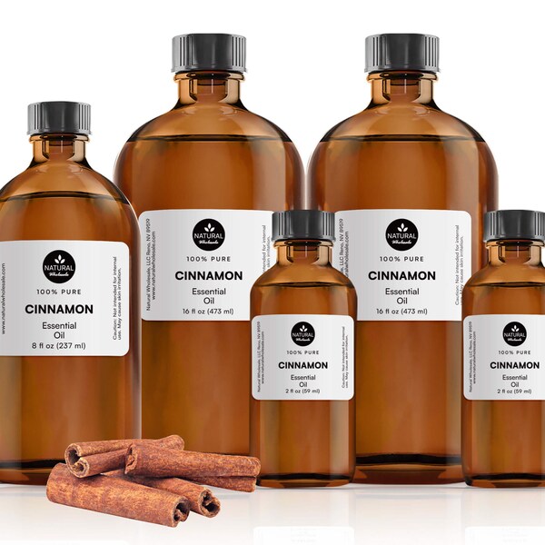 Cinnamon Leaf Essential Oil, 100% Pure Natural, Bulk Wholesale For DIY, Skin, Soapmaking, Candle, Blends, and Diffuser.