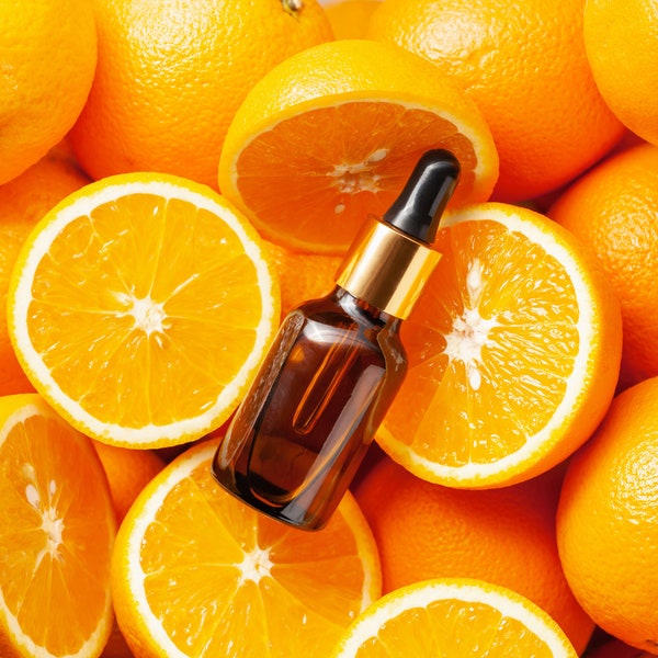 Vitamin C Serum for Face Base - Unscented Wholesale Bulk Skincare, Ready-To-Use or Customize Cosmetic Facial Serum with Hyaluronic Acid.