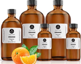 Orange (sweet) Essential Oil, 100% Pure Natural, Bulk Wholesale For DIY, Skin, Soapmaking, Candle, Blends, and Diffuser.