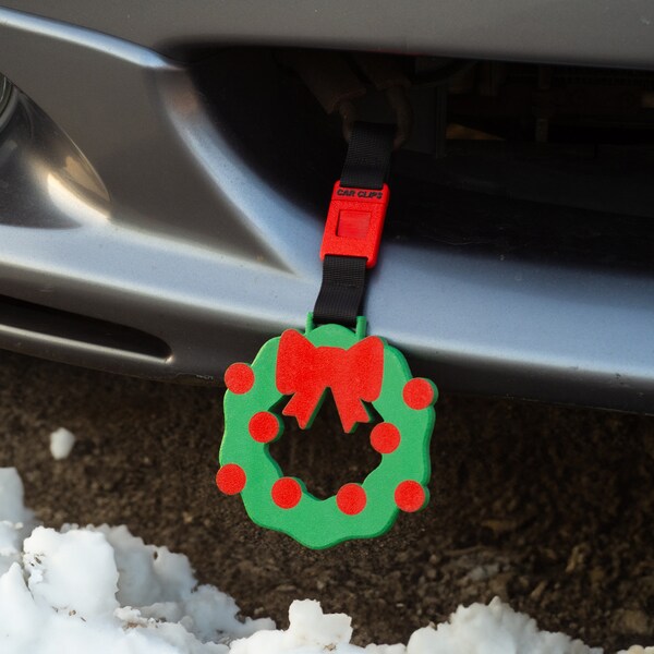 Christmas Wreath Car Etsy