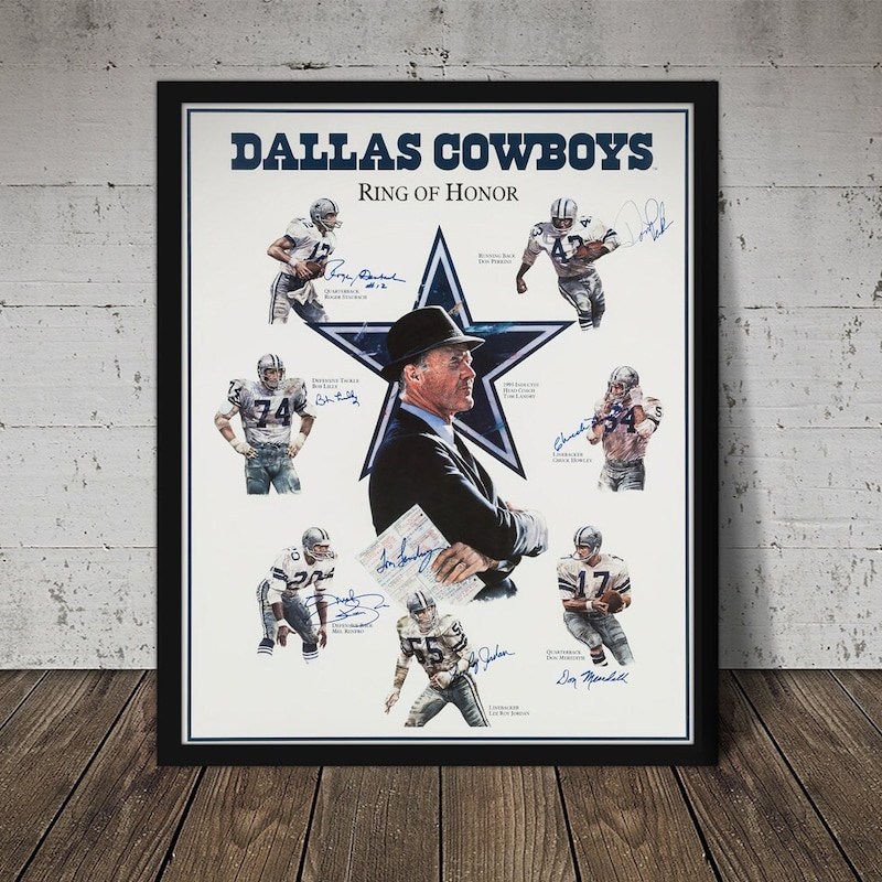Médaillons Commémoratifs Dallas Cowboys Legends Avec Livre - Neuf, Collection NFL, Highland Mint