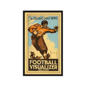 1926 CHICAGO BEARS Print - Vintage Football Decor, NFL Poster, Football Print, Football Poster, Football Wall Art, Football Artwork