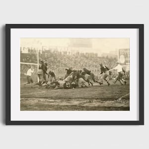 VINTAGE FOOTBALL Print - Vintage Football Decor, NFL Poster, Football Print, Football Poster, Football Wall Art