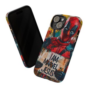 Deadpool & Wolverine Phone Case, Superhero Phone Case, Samsung Galaxy Case, High Quality iPhone Case, Deadpool 3 Case, iPhone 16 15 14 13 12 image 9