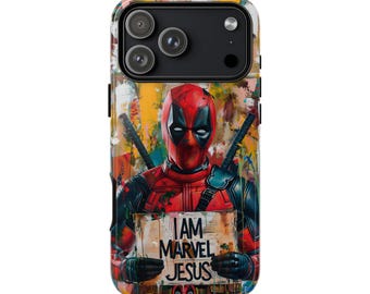 Deadpool & Wolverine Phone Case, Superhero Phone Case, High Quality iPhone Case, Deadpool 3 Case, iPhone 17 pro, iPhone 17 pro max